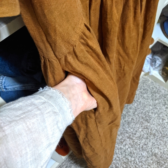 LA FEMME linen dress, size S - Picture 8 of 11